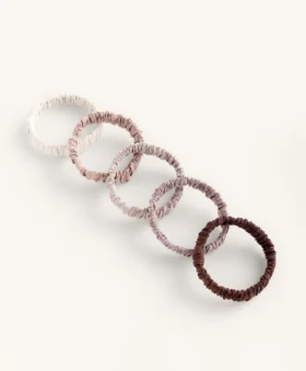 5 Scrunchies per capelli