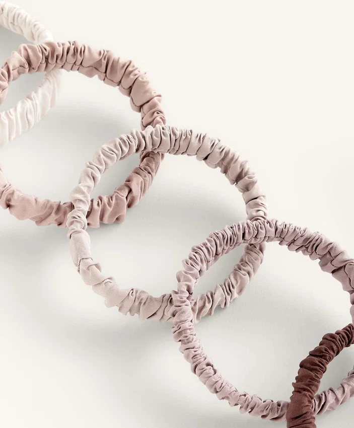 5 Scrunchies per capelli 5 Scrunchies per capelli