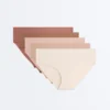 5 slip a vita bassa in misto poliammide Pantone™ invisibili 5 slip a vita bassa in misto poliammide Pantone™ invisibili