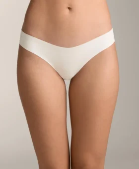 5 slip bikini classici con taglio a U in misto poliammide