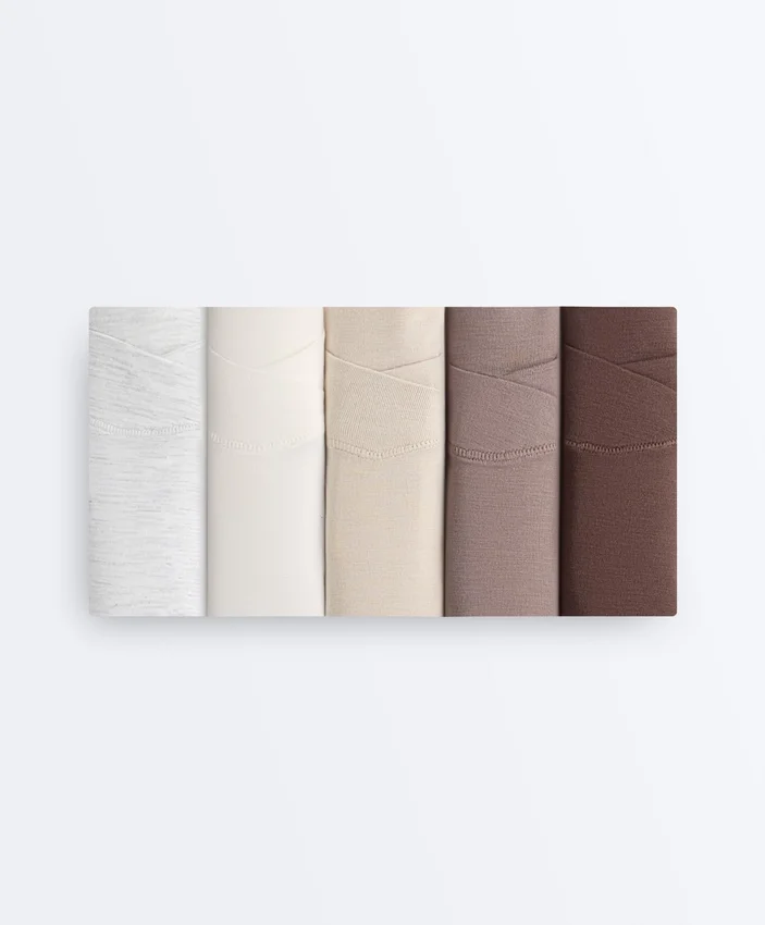 5 slip brasiliani con taglio a V in misto modal 5 slip brasiliani con taglio a V in misto modal