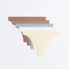 5 slip brasiliani in misto cotone