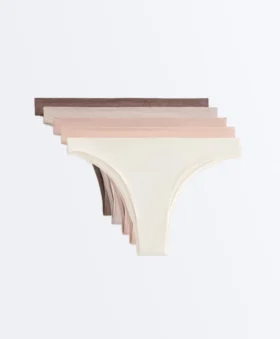 5 slip brasiliani in misto cotone
