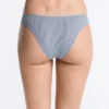 5 slip brasiliani in misto cotone con taglio a U 5 slip brasiliani in misto cotone con taglio a U
