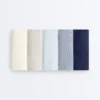 5 slip brasiliani in misto cotone con taglio a U 5 slip brasiliani in misto cotone con taglio a U