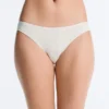 5 slip classici in cotone a costine con taglio a U 5 slip classici in cotone a costine con taglio a U
