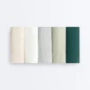 5 slip classici in cotone a costine con taglio a U 5 slip classici in cotone a costine con taglio a U