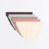 5 slip classici in misto cotone 5 slip classici in misto cotone