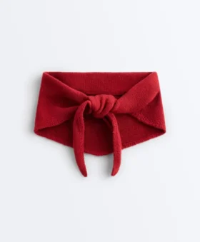 Bandane in maglia 90% lana e 10% cashmere Bandane in maglia 90% lana e 10% cashmere