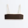 Bikini a fascia con bordi a contrasto Bikini a fascia con bordi a contrasto