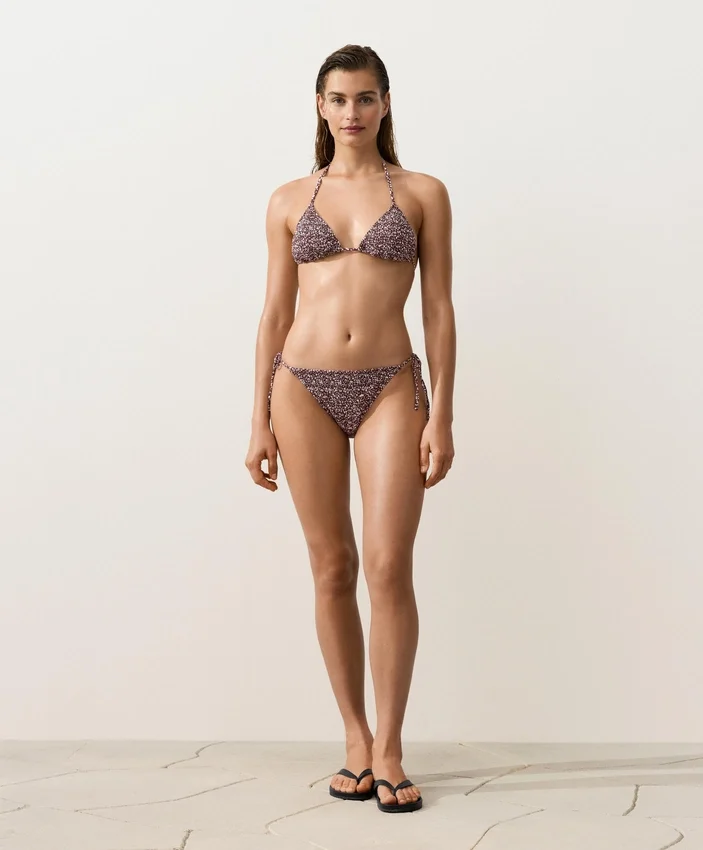 Bikini a triangolo con smock Bikini a triangolo con smock