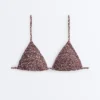 Bikini a triangolo con smock Bikini a triangolo con smock