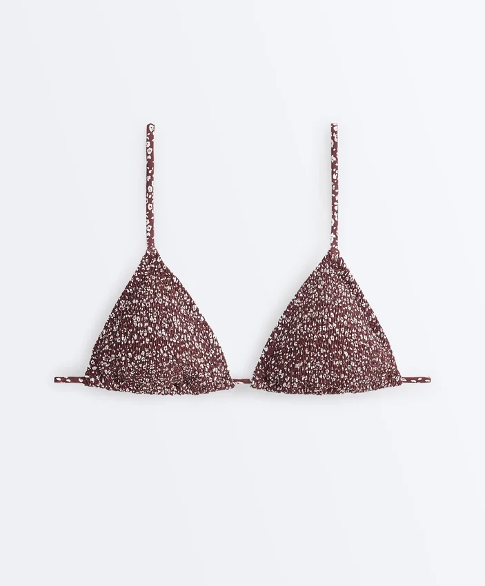 Bikini a triangolo con smock Bikini a triangolo con smock