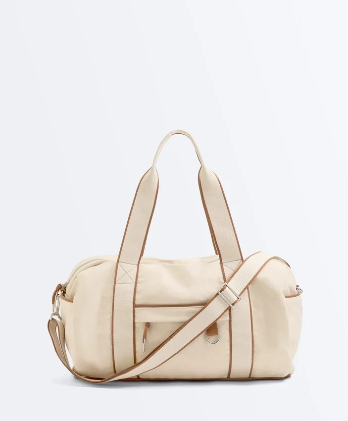 Borsa a sacca in tela Borsa a sacca in tela
