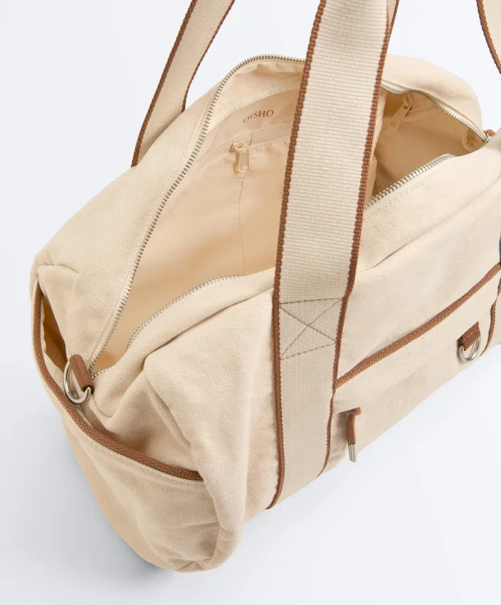 Borsa a sacca in tela Borsa a sacca in tela