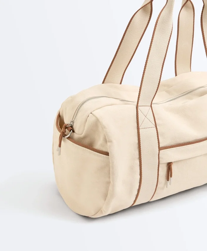 Borsa a sacca in tela Borsa a sacca in tela