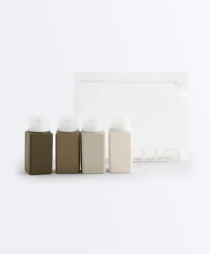 Borsa da viaggio per 4 flaconi Borsa da viaggio per 4 flaconi