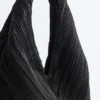 Borsa in nylon a pieghe Borsa in nylon a pieghe