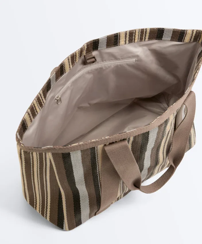 Borsa shopper a righe Borsa shopper a righe