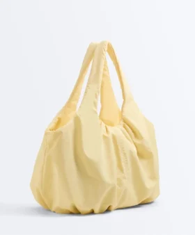 Borsa shopper arricciata