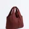Borsa shopper con bordi a contrasto Borsa shopper con bordi a contrasto