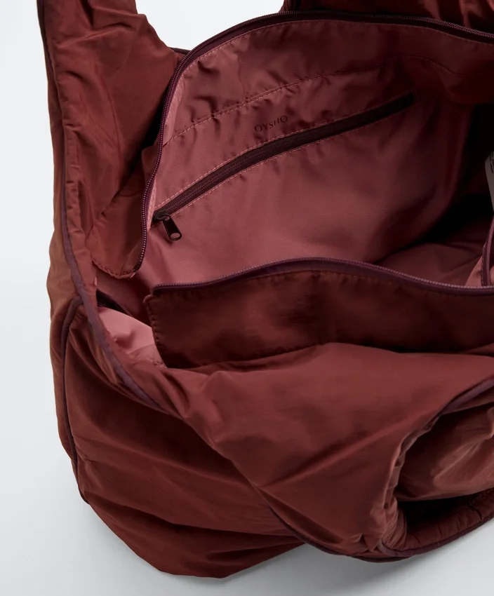 Borsa shopper con bordi a contrasto Borsa shopper con bordi a contrasto