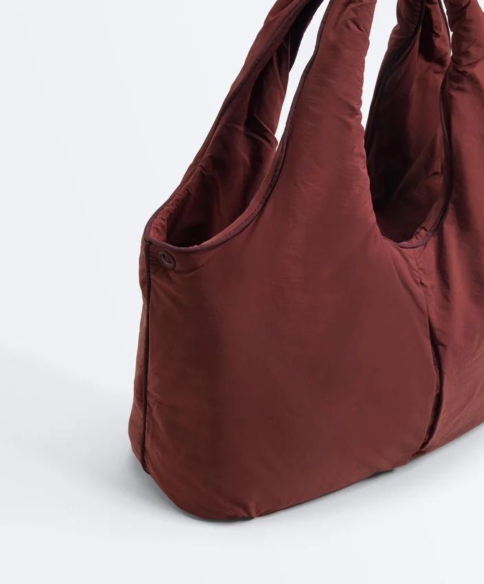 Borsa shopper con bordi a contrasto Borsa shopper con bordi a contrasto