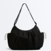 Borsa shopper con tasche laterali Borsa shopper con tasche laterali