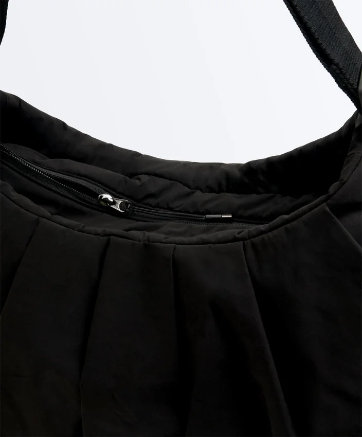 Borsa shopper con tasche laterali Borsa shopper con tasche laterali