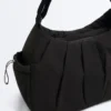 Borsa shopper con tasche laterali Borsa shopper con tasche laterali