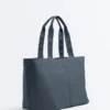 Borsa shopper morbida con cerniera Borsa shopper morbida con cerniera