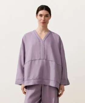 Caftani camicia in 100% lino