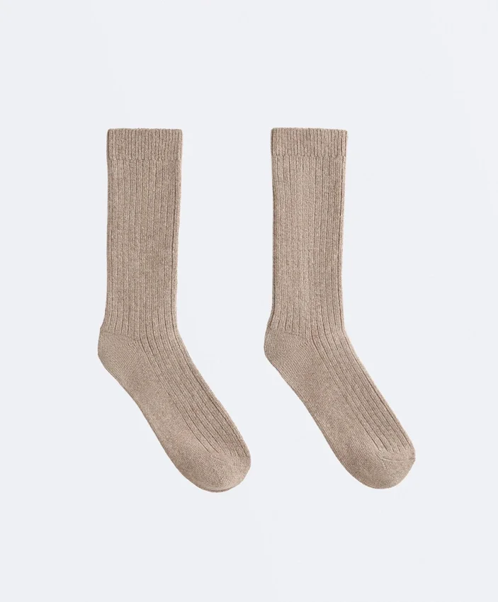 Calze classiche 15% cashmere 10% lana Calze classiche 15% cashmere 10% lana