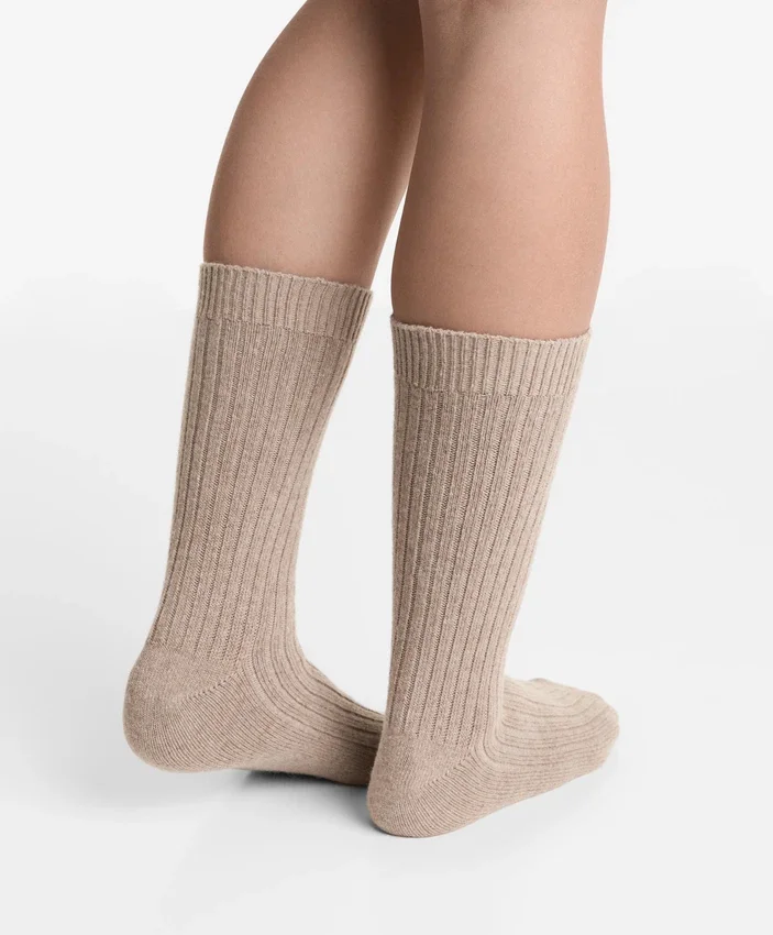 Calze classiche 15% cashmere 10% lana Calze classiche 15% cashmere 10% lana