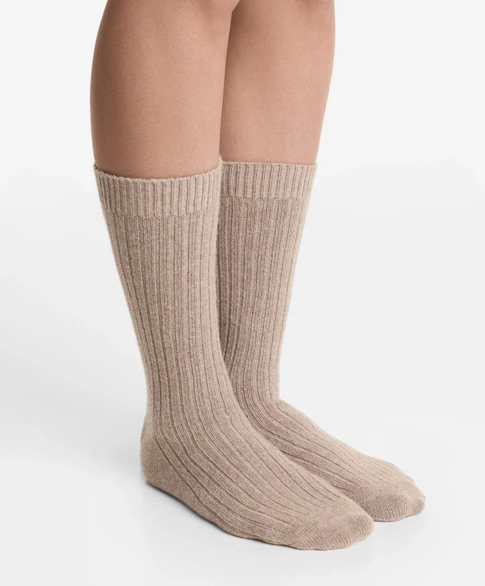 Calze classiche 15% cashmere 10% lana Calze classiche 15% cashmere 10% lana