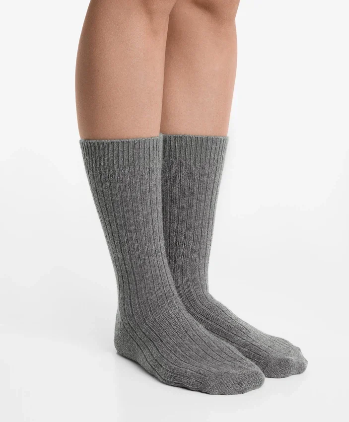 Calze classiche 15% cashmere 10% lana Calze classiche 15% cashmere 10% lana