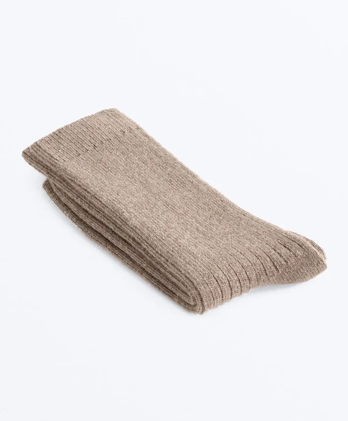 Calze classiche 15% cashmere 10% lana Calze classiche 15% cashmere 10% lana