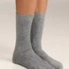 Calze classiche in misto modal con il 13% di cashmere Calze classiche in misto modal con il 13% di cashmere
