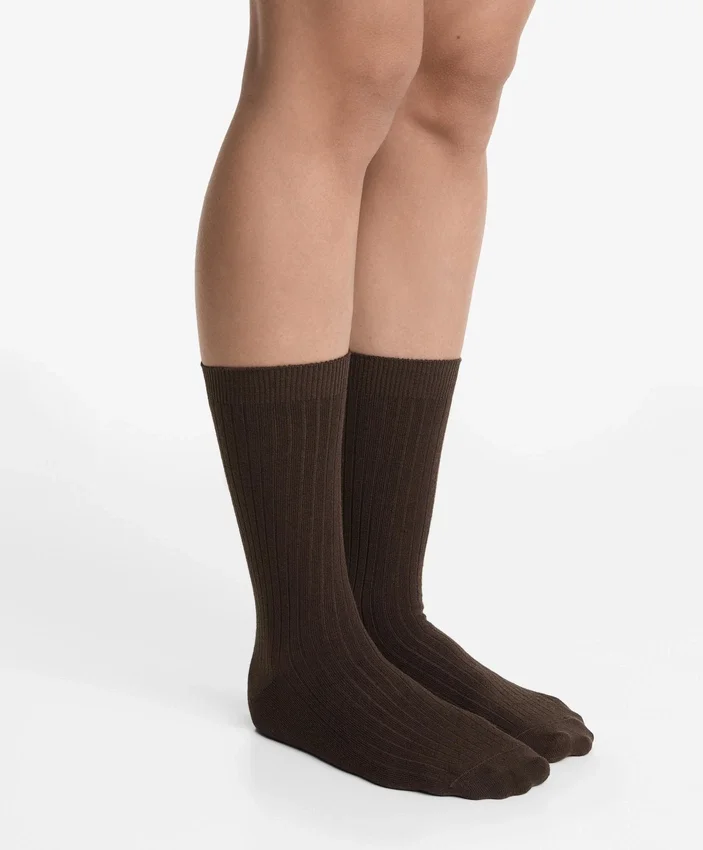 Calze classiche in misto modal con il 13% di cashmere Calze classiche in misto modal con il 13% di cashmere