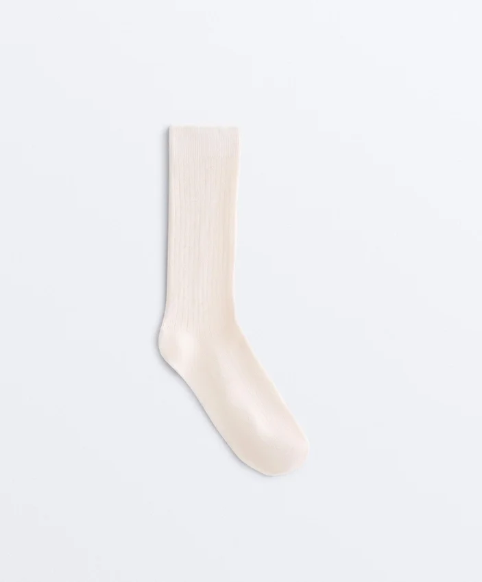 Calze classiche in misto modal con il 13% di cashmere Calze classiche in misto modal con il 13% di cashmere