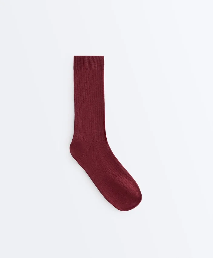 Calze classiche in misto modal con il 13% di cashmere Calze classiche in misto modal con il 13% di cashmere