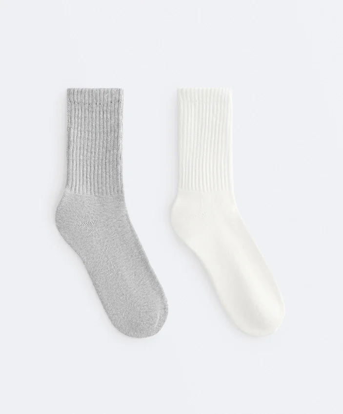 Calze classiche morbide in misto cotone Calze classiche morbide in misto cotone