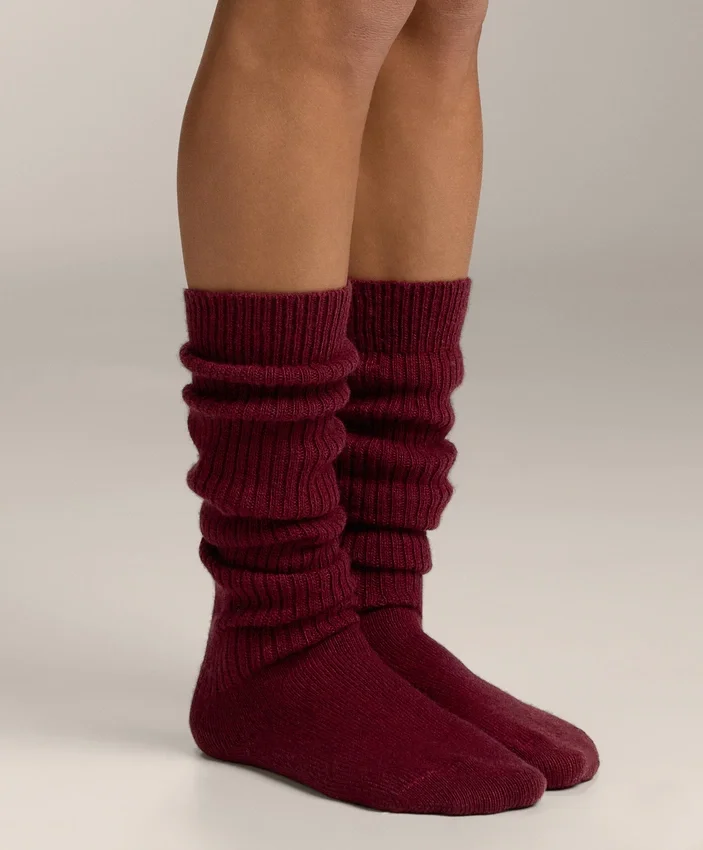 Calze lunghe 18% cashmere 13% lana Calze lunghe 18% cashmere 13% lana