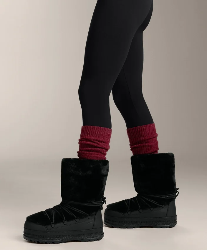 Calze lunghe 18% cashmere 13% lana Calze lunghe 18% cashmere 13% lana