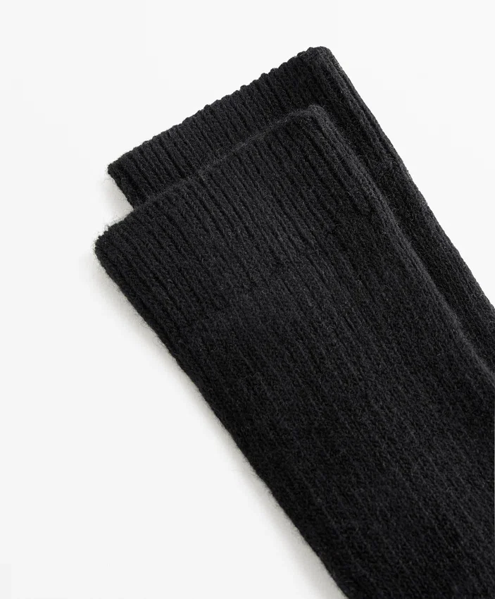 Calze lunghe 18% cashmere 13% lana Calze lunghe 18% cashmere 13% lana