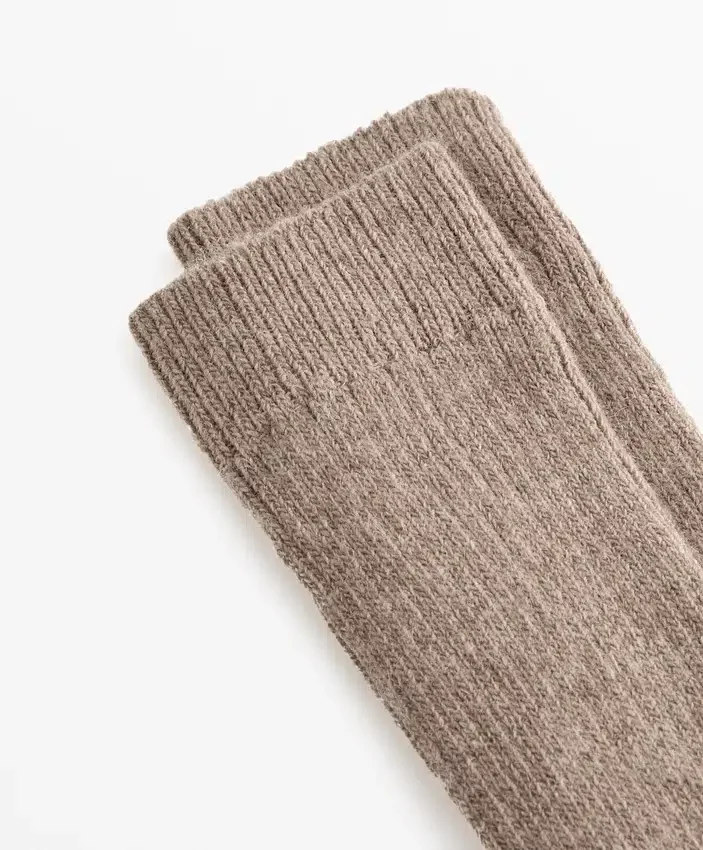 Calze lunghe 18% cashmere 13% lana Calze lunghe 18% cashmere 13% lana