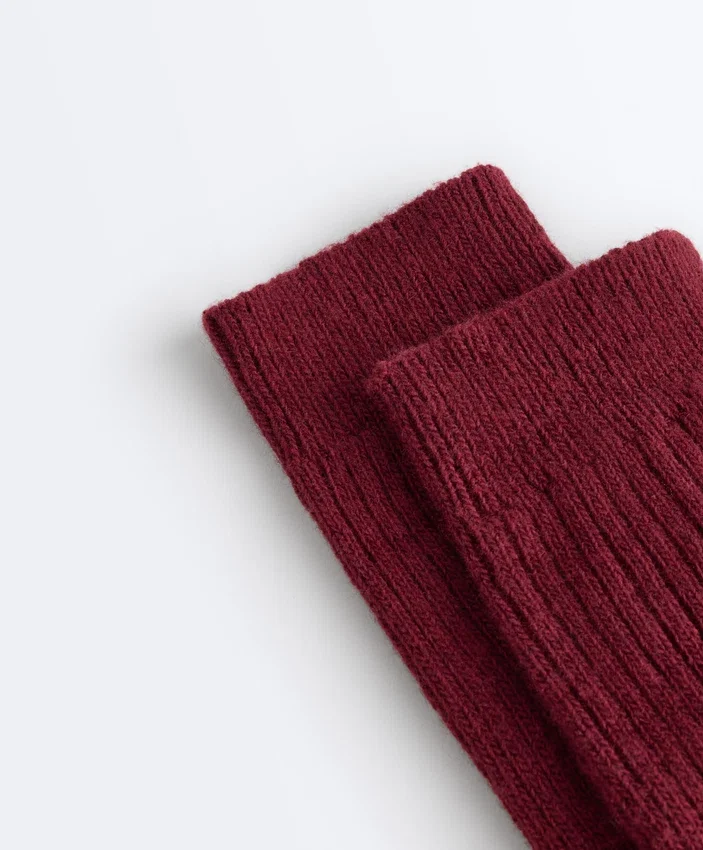 Calze lunghe 18% cashmere 13% lana Calze lunghe 18% cashmere 13% lana