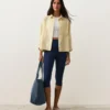 Camicia di pantaloncini in 100% lino