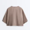 Camicie a maniche corte in 100% lino