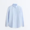 Camicie a maniche lunghe in 100% cotone